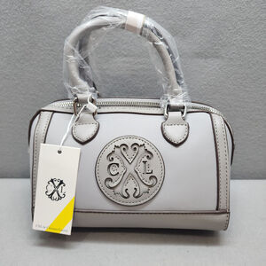 CXL Sydney Nylon Micro Barrel Bag Gray - NEW